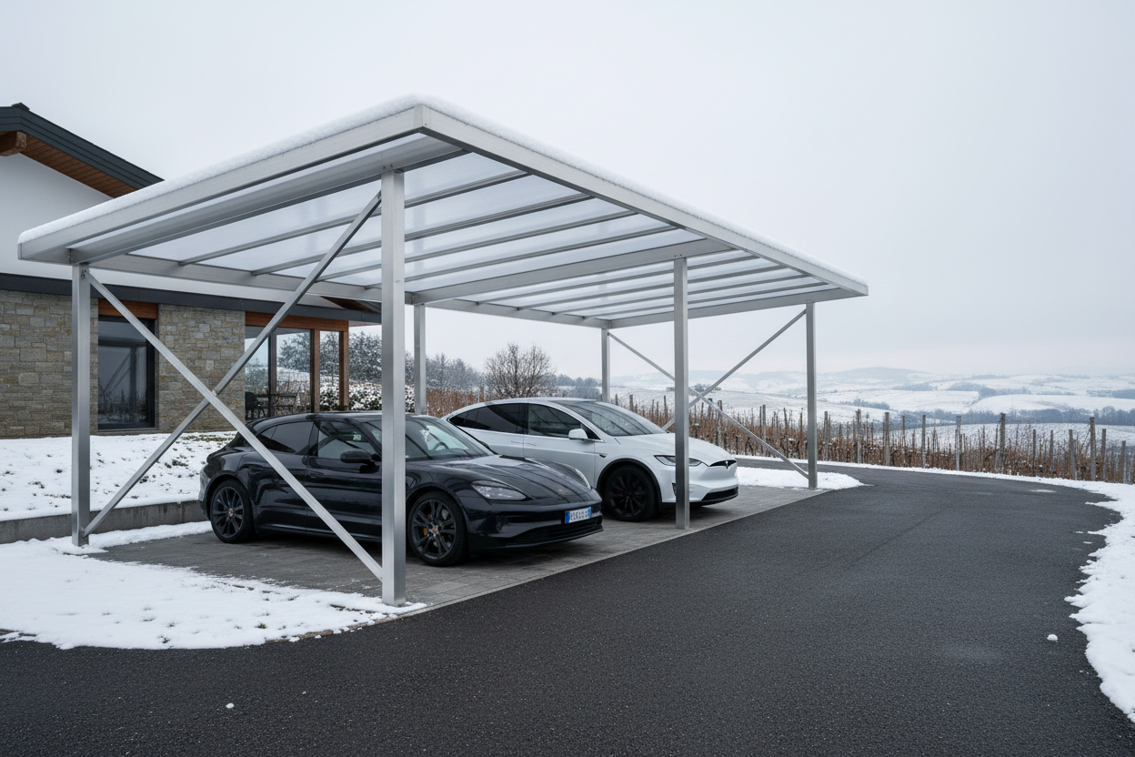 Carport doppio Langhe
