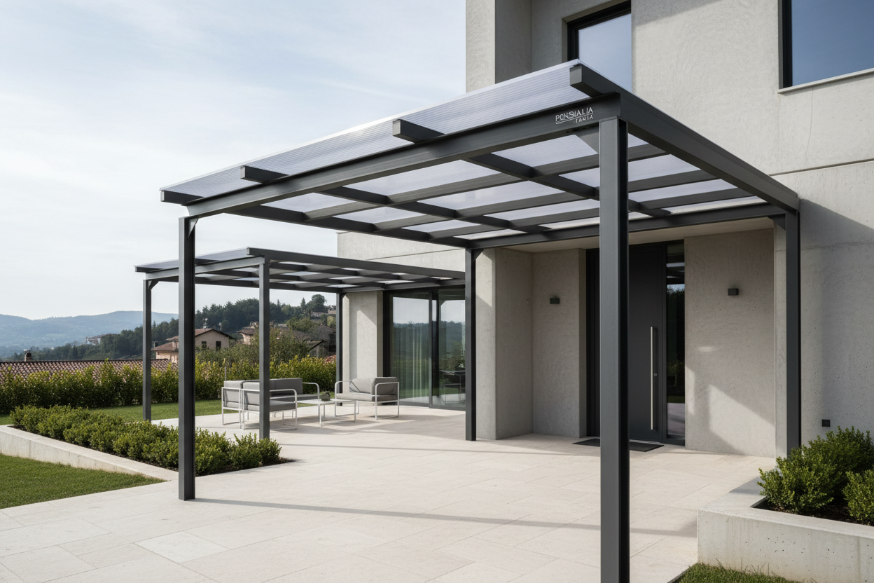 Pensiline, Tettoie e Lamiere su Misura Vottignasco | deposito showroom Cuneo