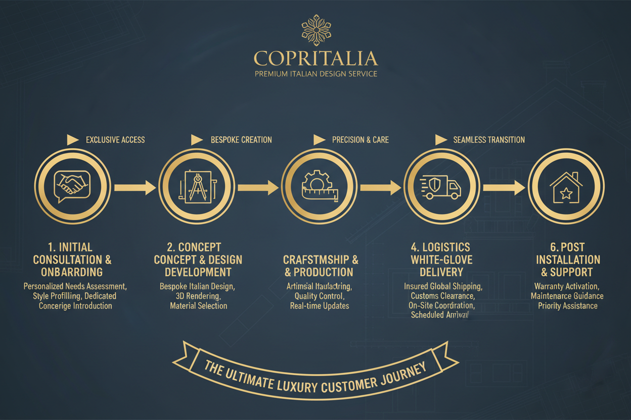 Progettazione VIP Copritalia - Sopralluogo + Rendering 3D + Preventivo Chiavi in Mano