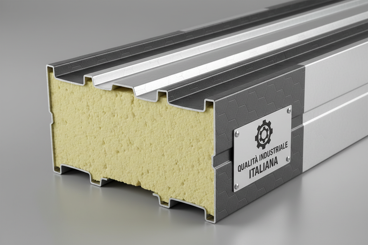 Pannelli Sandwich Coibentati Poliuretano - Isolamento Termico