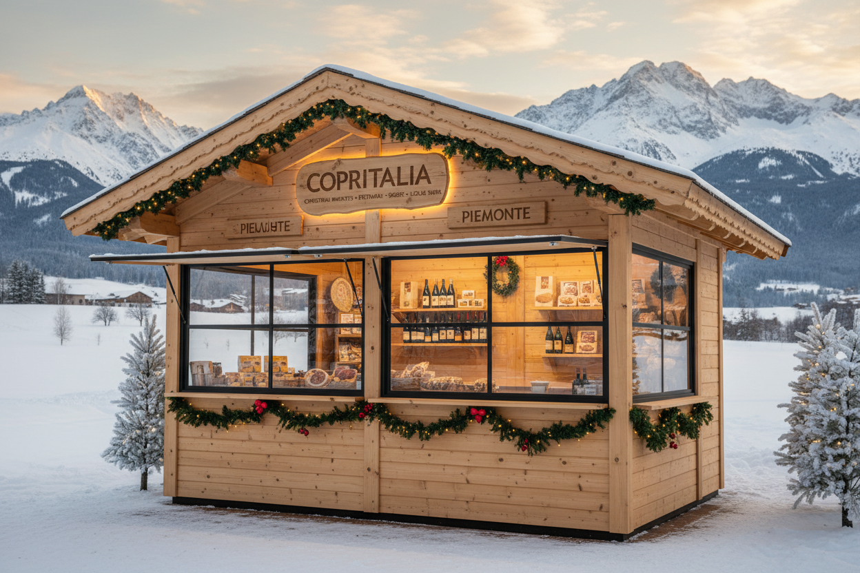 Noleggio Casetta in Legno Piemonte - Eventi e Mercatini