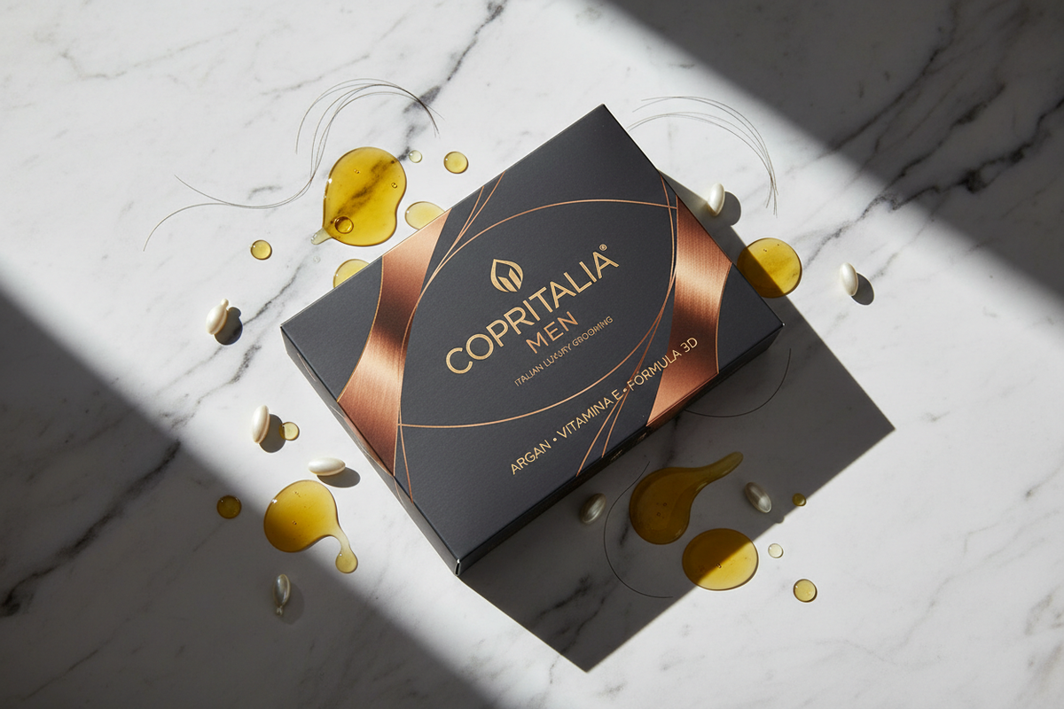 Copritalia Men – Tinta Capelli & Barba 3in1 | Colorazione Professionale Uomo