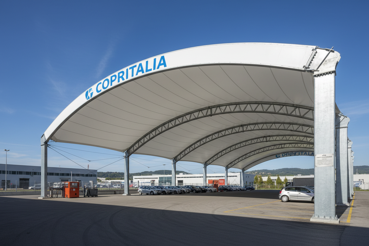 Tensostrutture COPRITALIA - Coperture Tensili su Misura