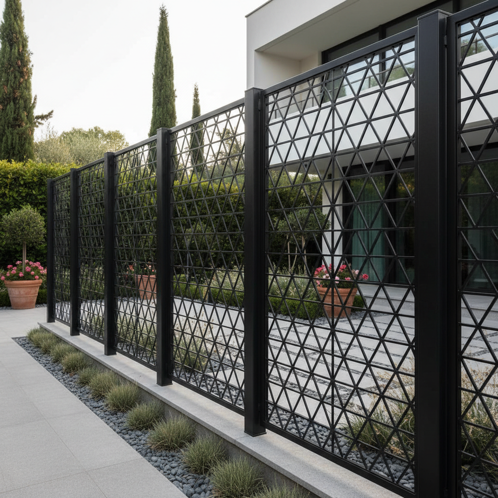 Recinzione laser geometrica