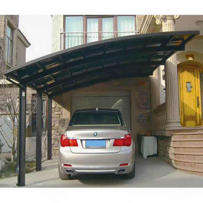 AutoShield tettoia per auto Moto camper su misura . Acciaio e policarbonato