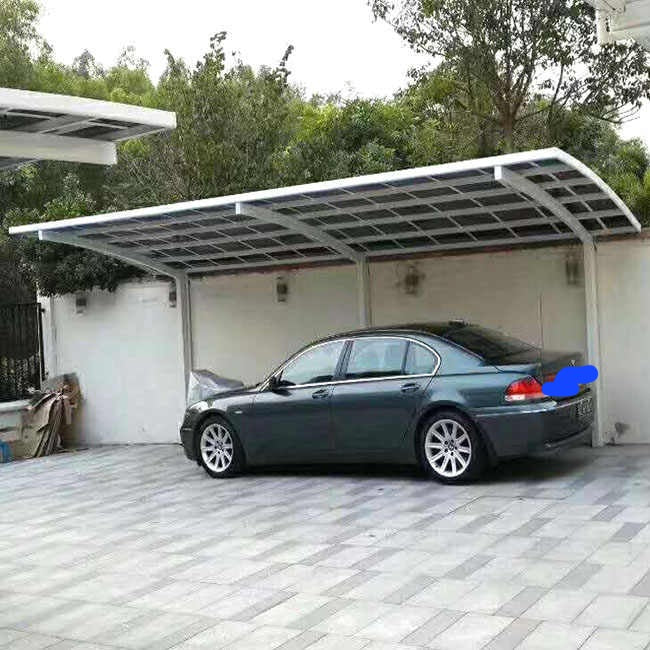 AutoShield tettoia per auto Moto camper su misura . Acciaio e policarbonato