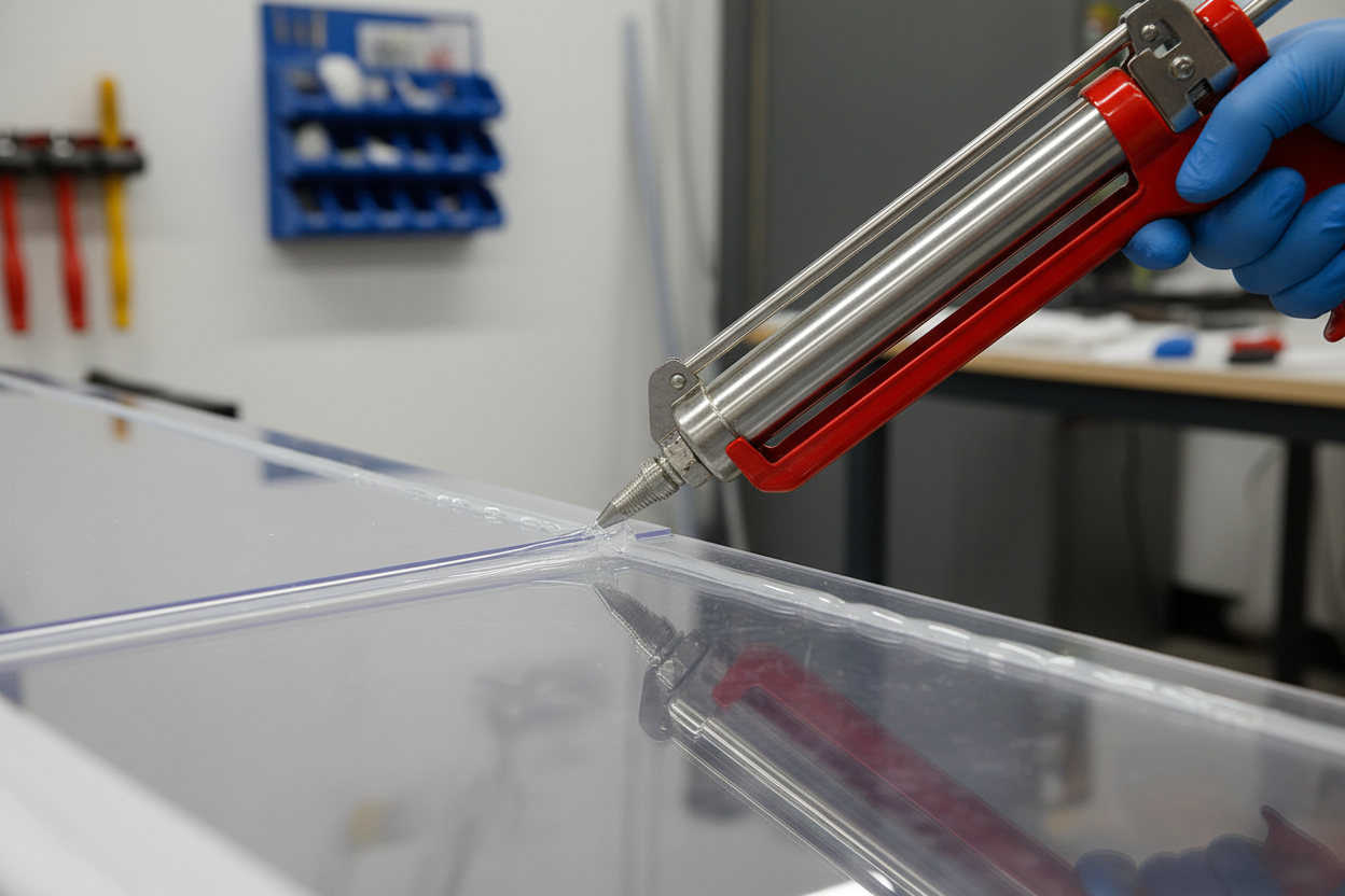 Applicazione silicone