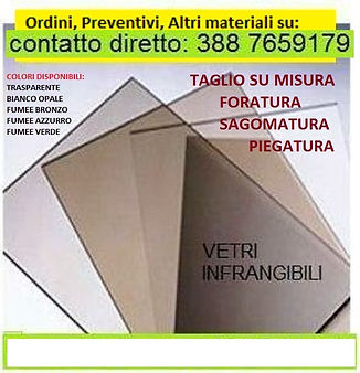 Policarbonato compatto vetro sintetico taglio a misura. Ideale per tettoie pensiline e molto altro LAXAN APA MAKROLON UV PALSUN
