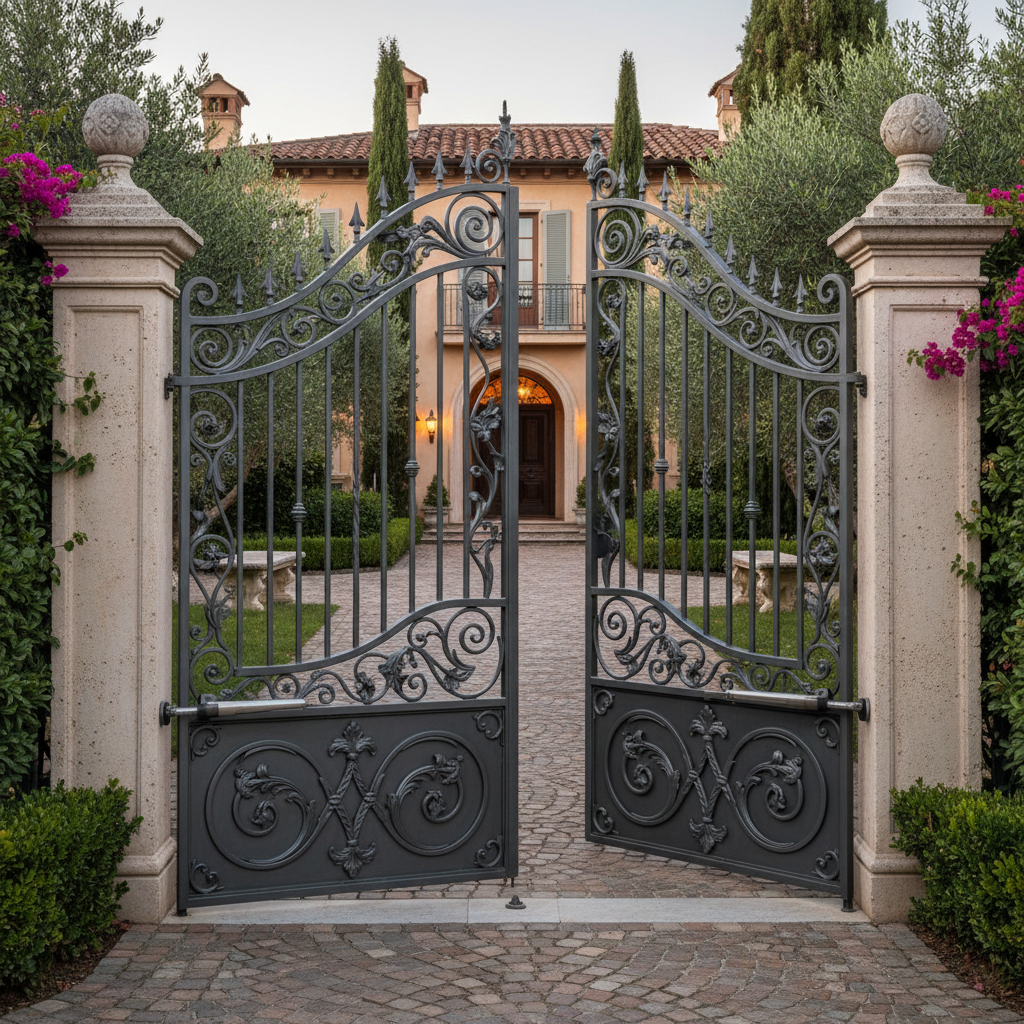 Cancello a battente classico