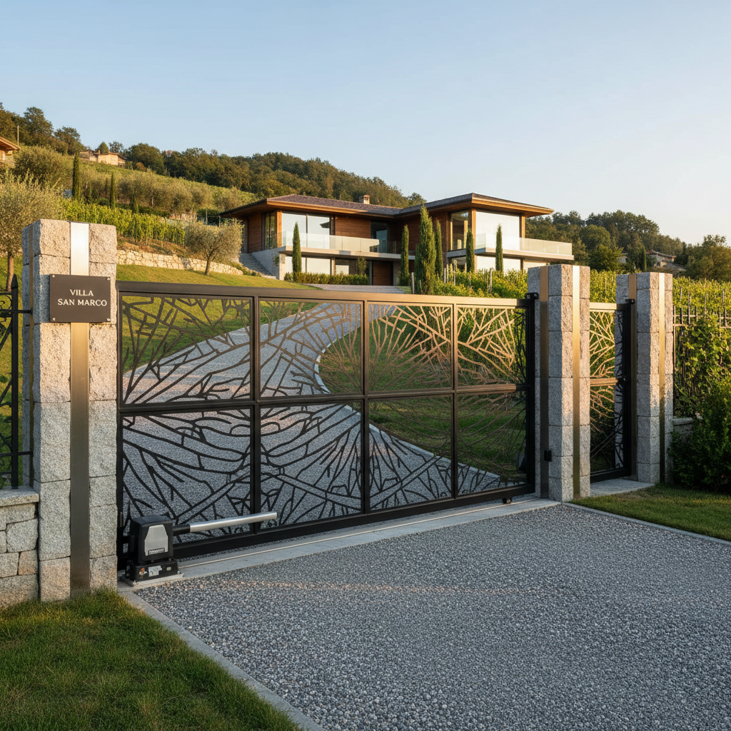 Cancello scorrevole automatico