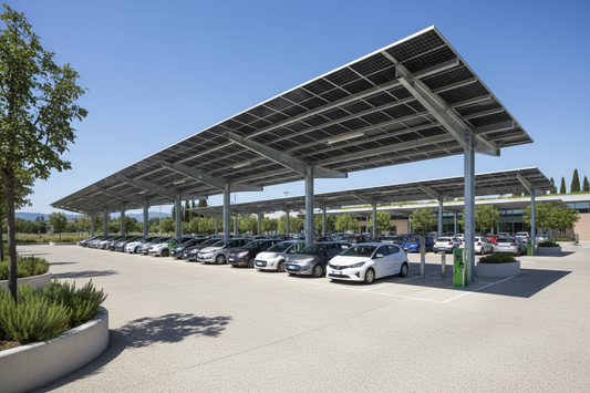 Abri-parkings publics - Carports pour les municipalités