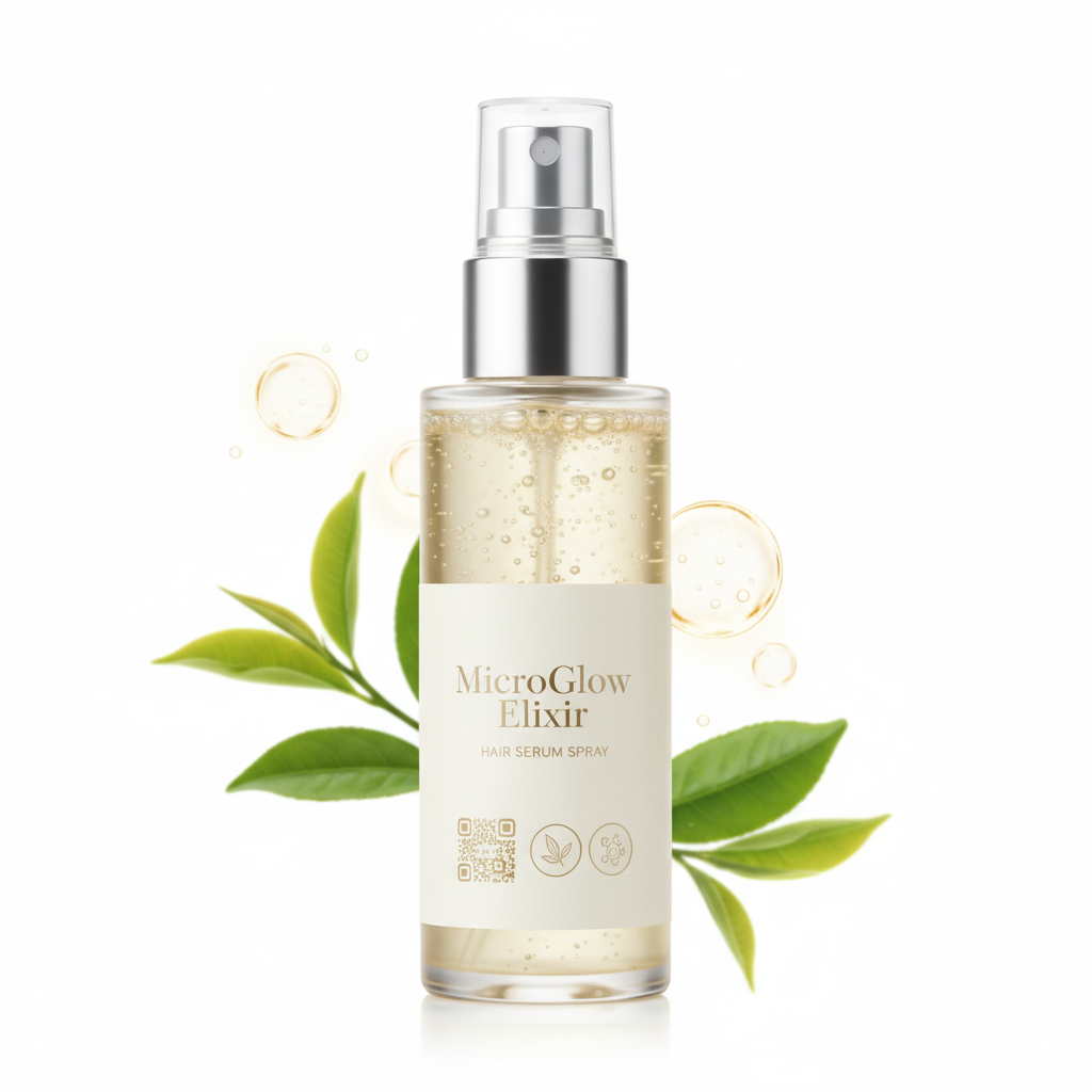 Élixir MicroGlow - Sérum capillaire personnalisé pour le microbiome