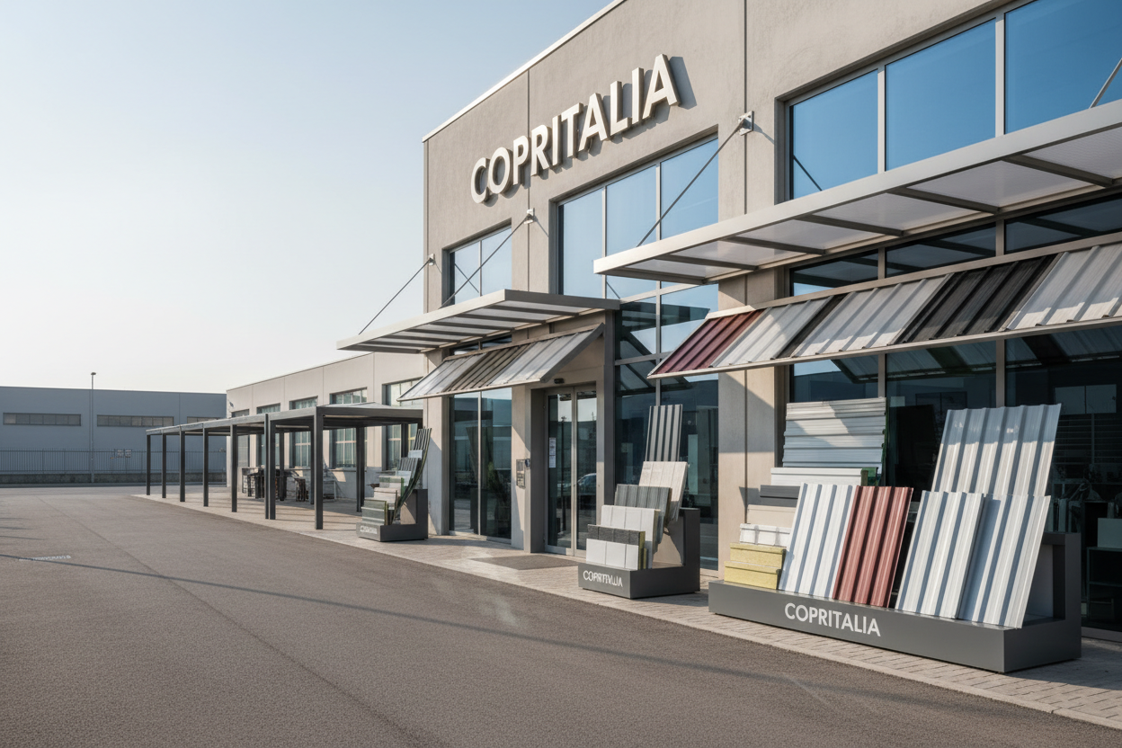 Pensiline, Tettoie e Lamiere su Misura Vottignasco | deposito showroom Cuneo