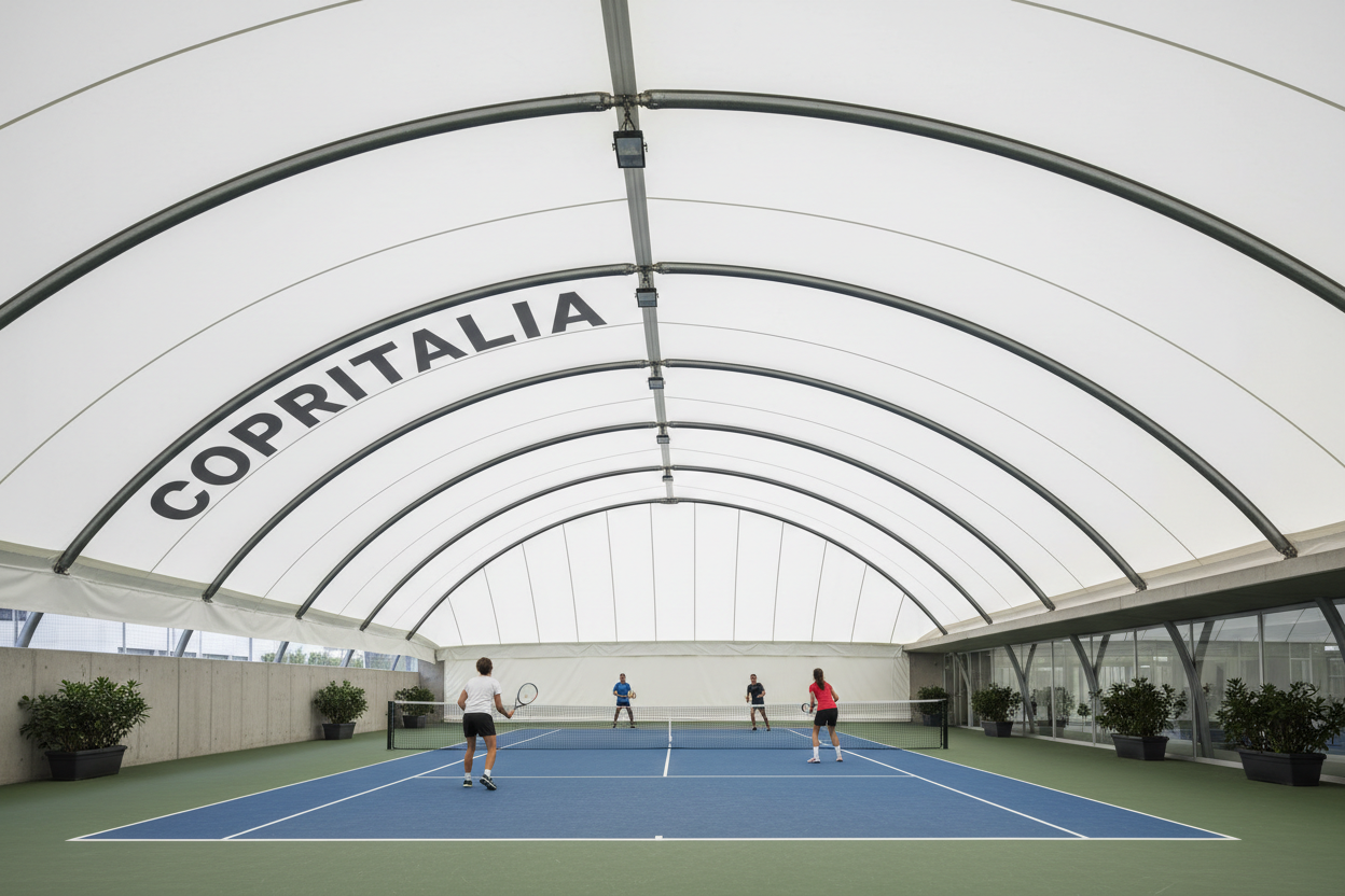 Tensostrutture Sportive COPRITALIA - Tennis Calcio Padel Piscine