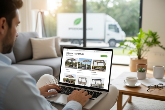 Pergole Pensiline Tettoie Online Italia - Spedizione Gratuita | Su Misura