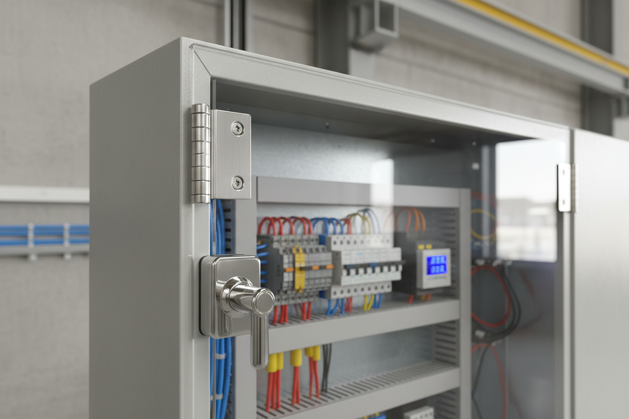 Quadri Elettrici Su Misura con Sportelli Plexiglass Policarbonato - Scocche Personalizzate