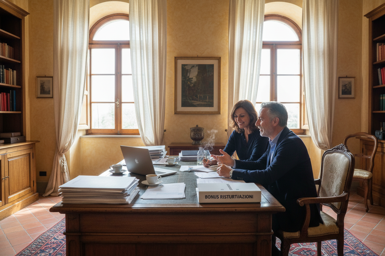 Conseil en matière de primes à la construction et d'incitations fiscales - Superbonus, Ecobonus, rénovations