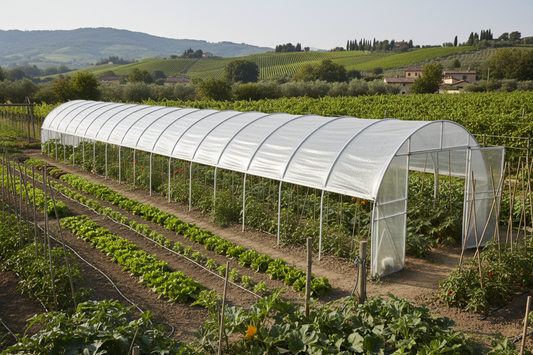 Serra Tunnel per Orto Cuneo Saluzzo - Coltivazione Ortaggi Piemonte