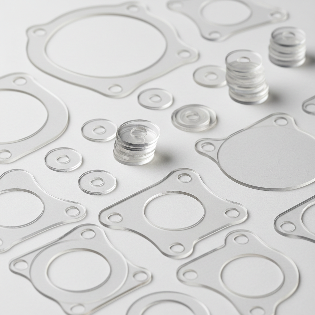Rondelles et joints sur mesure - PMMA, polycarbonate, PVC - Découpe sur mesure