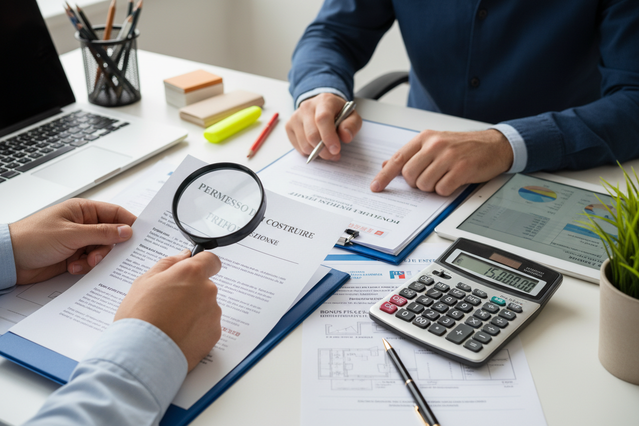 Conseil en matière de primes à la construction et d'incitations fiscales - Superbonus, Ecobonus, rénovations