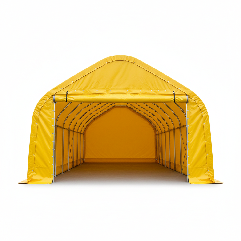 Capannone Mobile PVC Su Misura - Magazzino Temporaneo Industriale Personalizzato