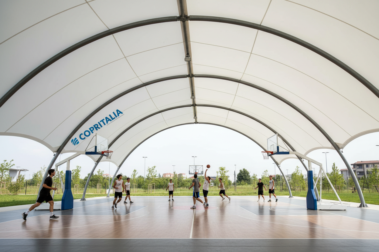 Tensostrutture Sportive COPRITALIA - Tennis Calcio Padel Piscine