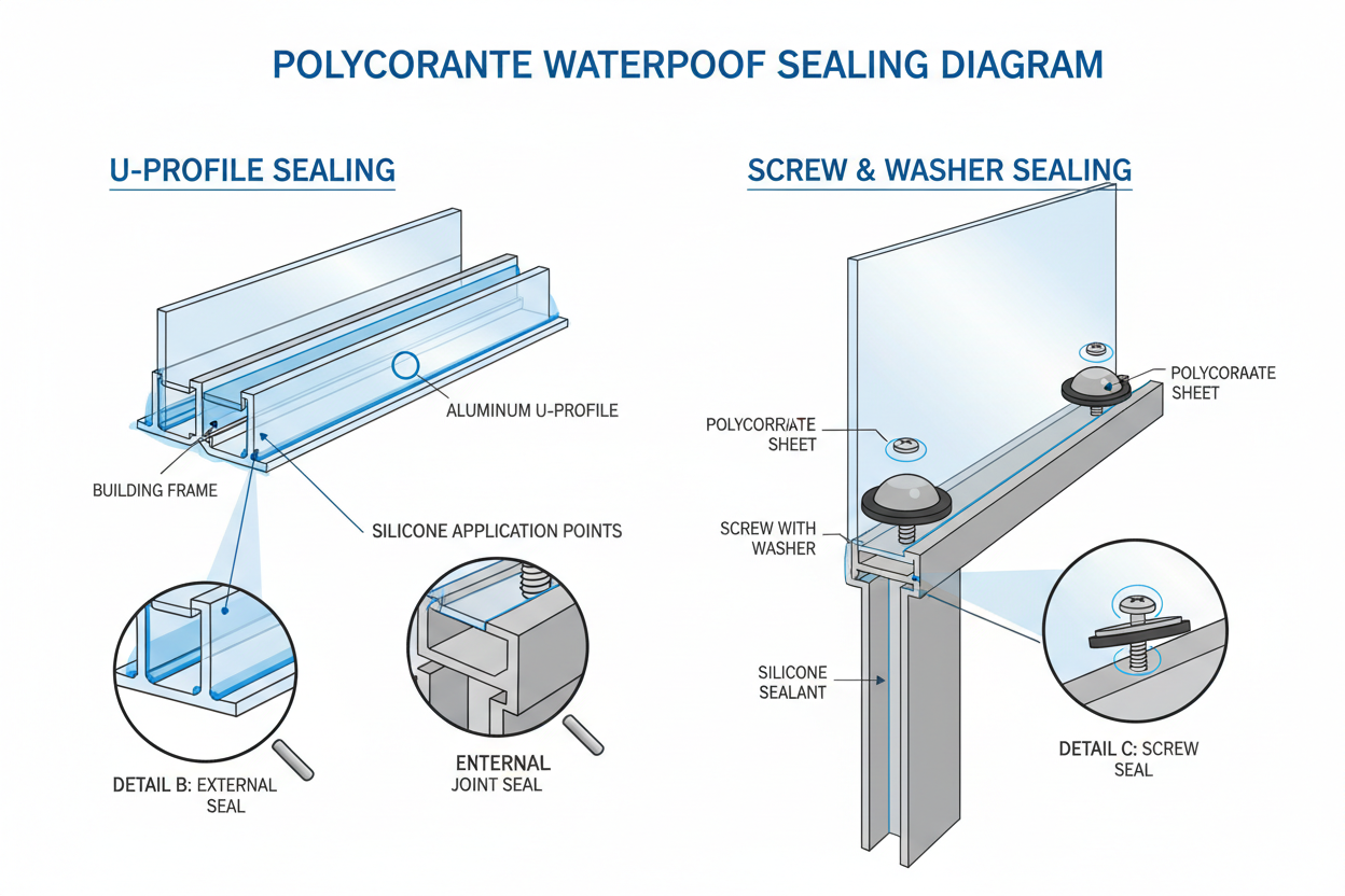 Silicone Neutro per Policarbonato - Sigillante Trasparente Compatibile UV