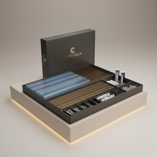 Kit Pergola Copritalia Professional 10m² - Soluzione Completa Chiavi in Mano