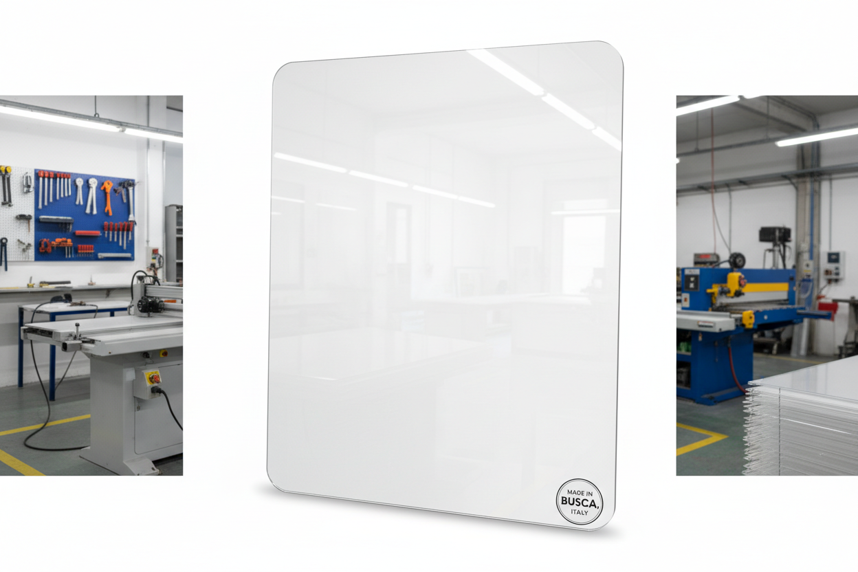 Policarbonato Plexiglass Grande su Misura Busca Cuneo - Taglio Professionale Lastre Trasparenti