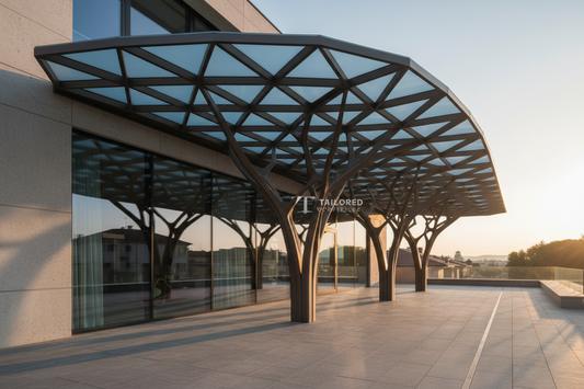 Pensilina Configurazione Speciale - Progetto su Misura