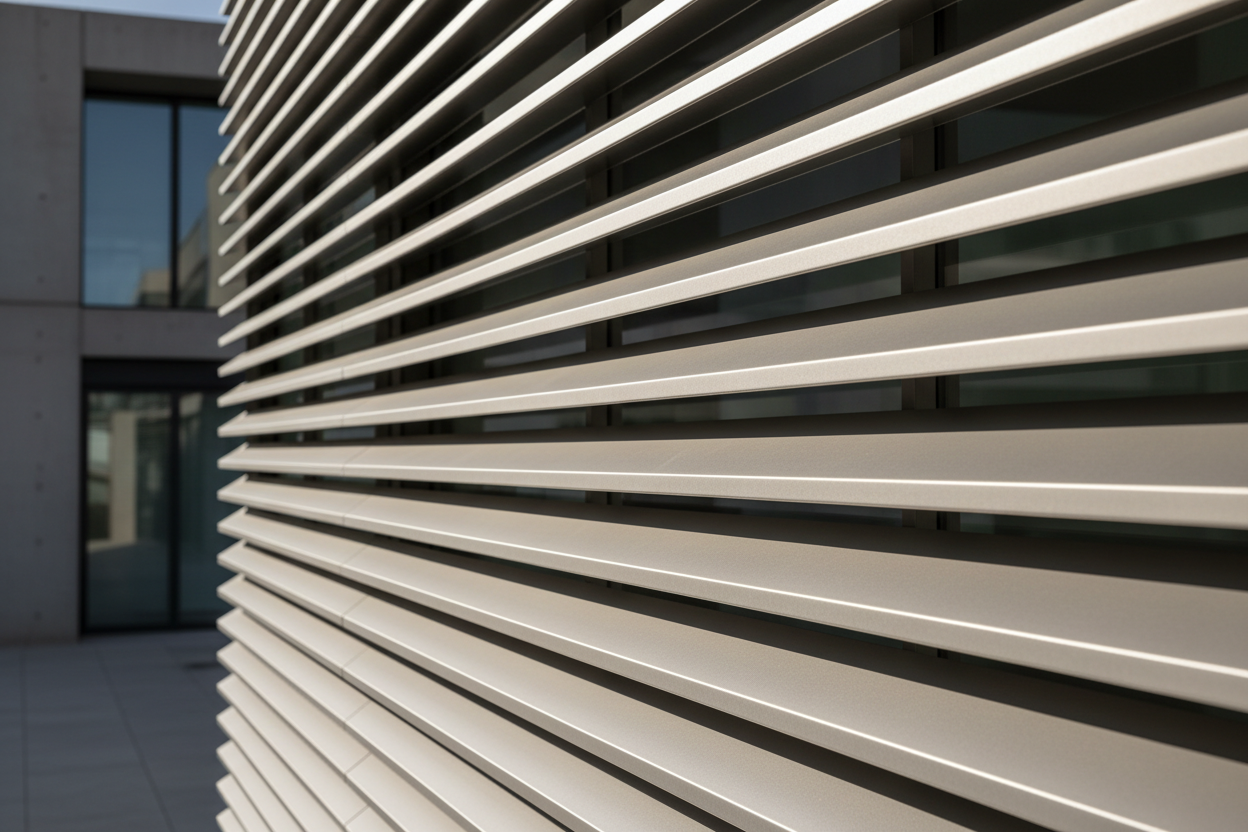 Bandes de revêtement de façade métallique - Revêtement extérieur sur mesure