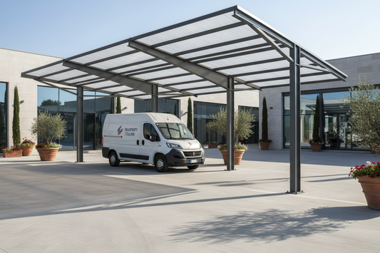 Auvents de fourgon en acier - Revêtements de fourgon sur mesure