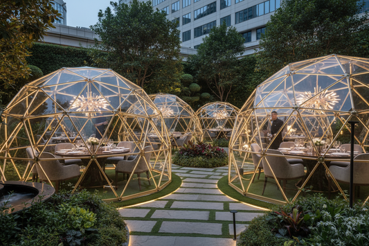 Dôme PMMA Modulaire Multi-Pod - COPRITALIA Igloo System