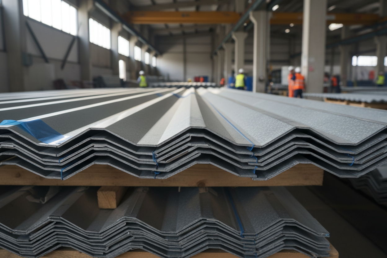 Lamiere Grecate - Lamiera Grecata Zincata e Preverniciata