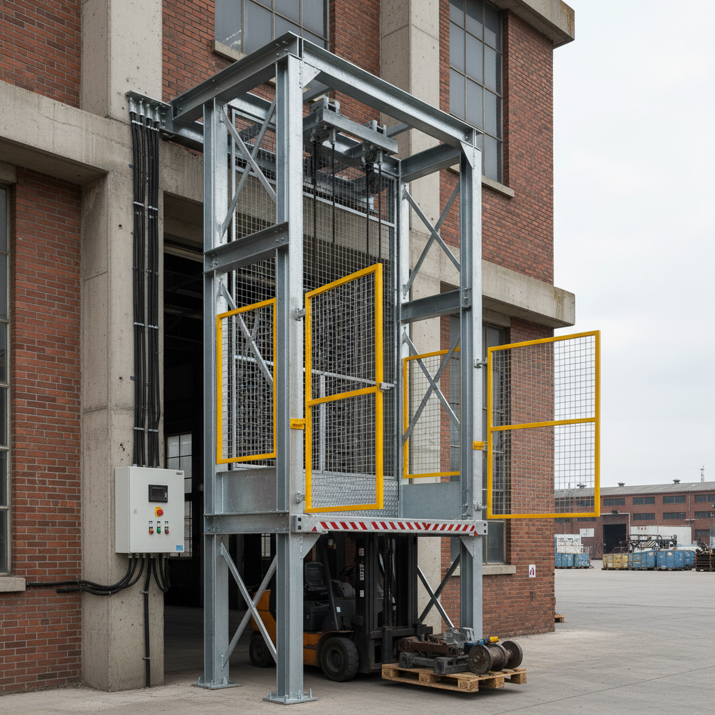 Montacarichi Industriali per Interno ed Esterno | Elevatori Merci Professionali