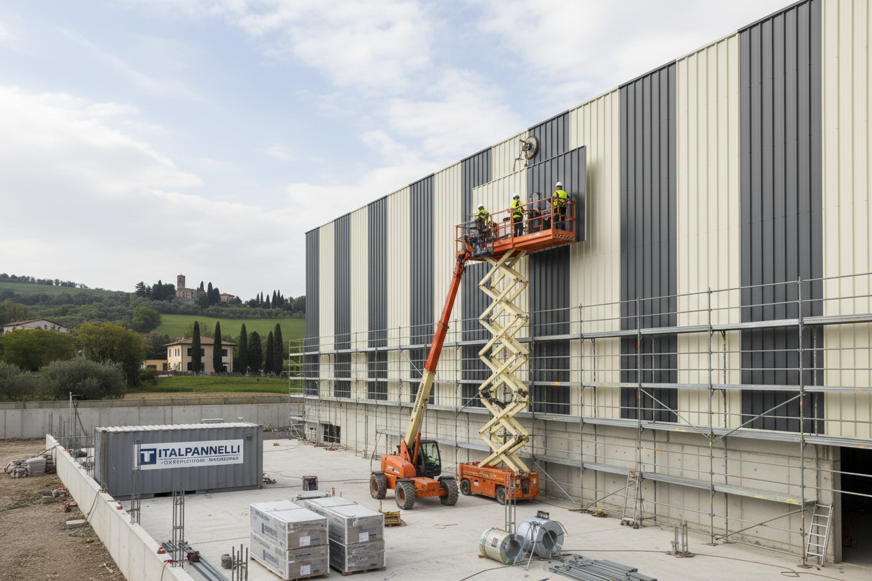 Pannelli Sandwich Coibentati Poliuretano - Isolamento Termico