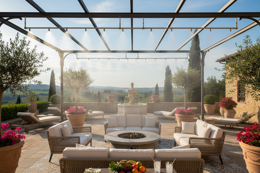 Sistema Nebulizzazione Raffrescante per Pergole - Kit Professionale