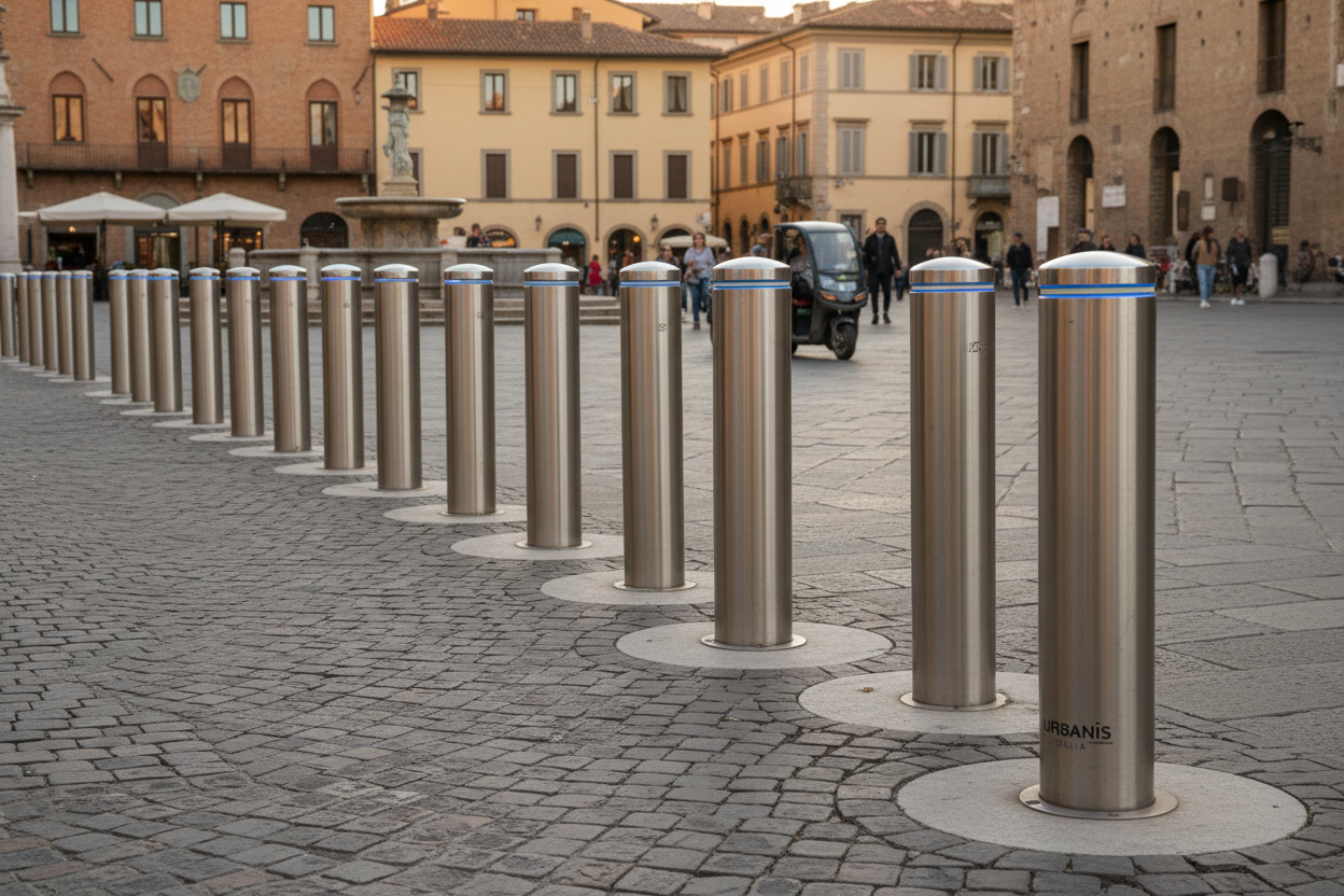 Dissuasori e Paletti Urbani - Protezione Zone Pedonali per Comuni