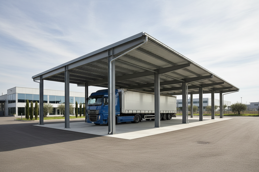 Abris en acier pour camions - Bâches sur mesure pour camions