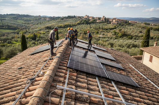 Impianto Fotovoltaico con Accumulo - Pannelli Solari Chiavi in Mano