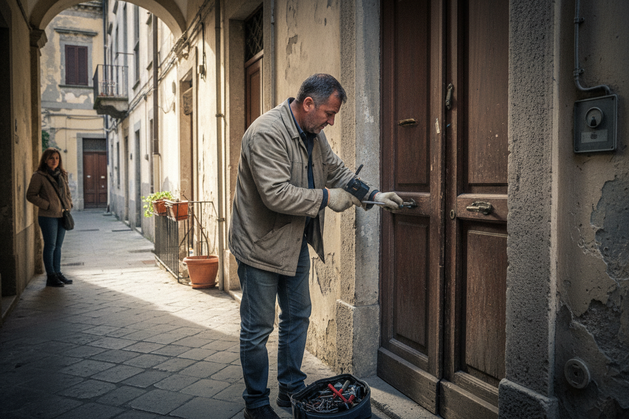 Fabbro Pronto Intervento 24/7 - Apertura Porte e Serrature Bloccate