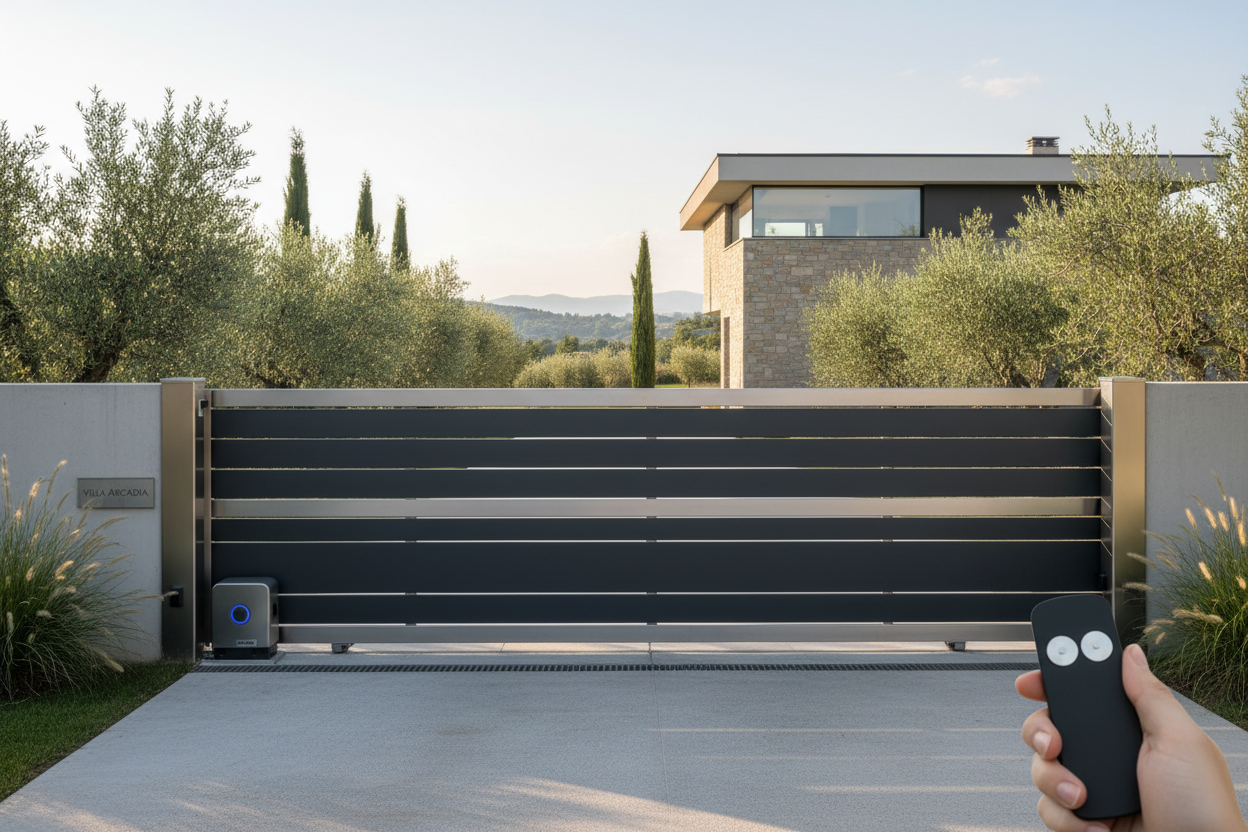 Cancelli Automatici Scorrevoli Motorizzati - Installazione Piemonte Sicurezza Casa 2026