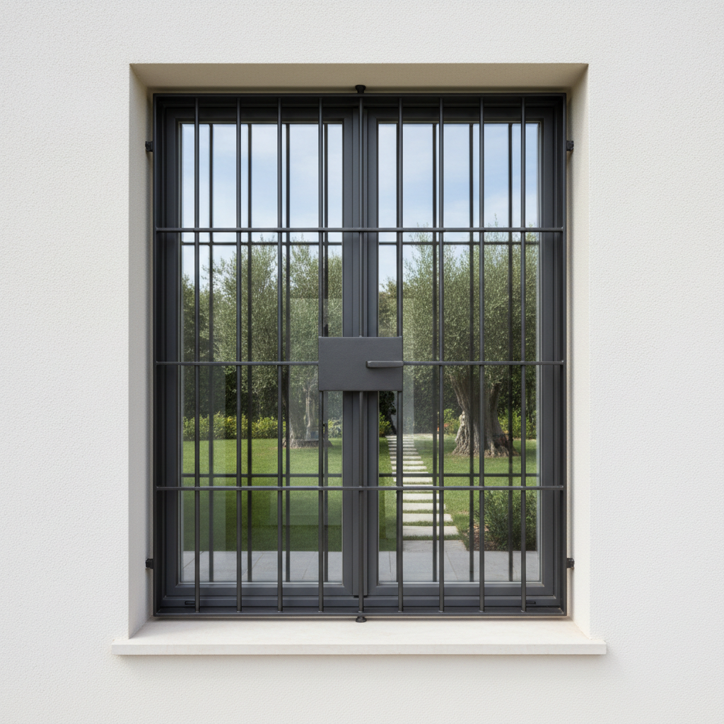 Inferriate apribili moderne