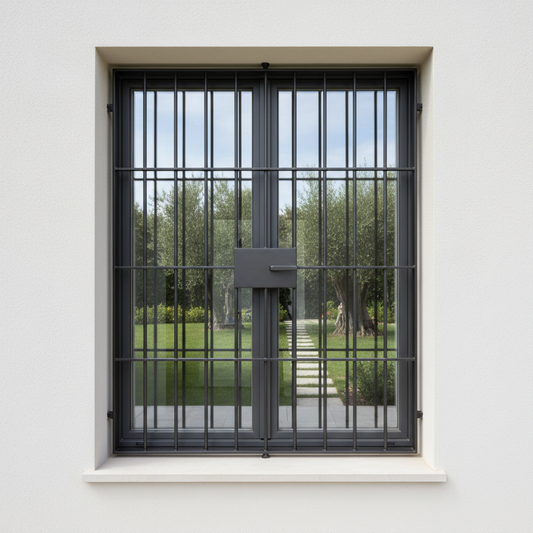 Inferriate apribili moderne