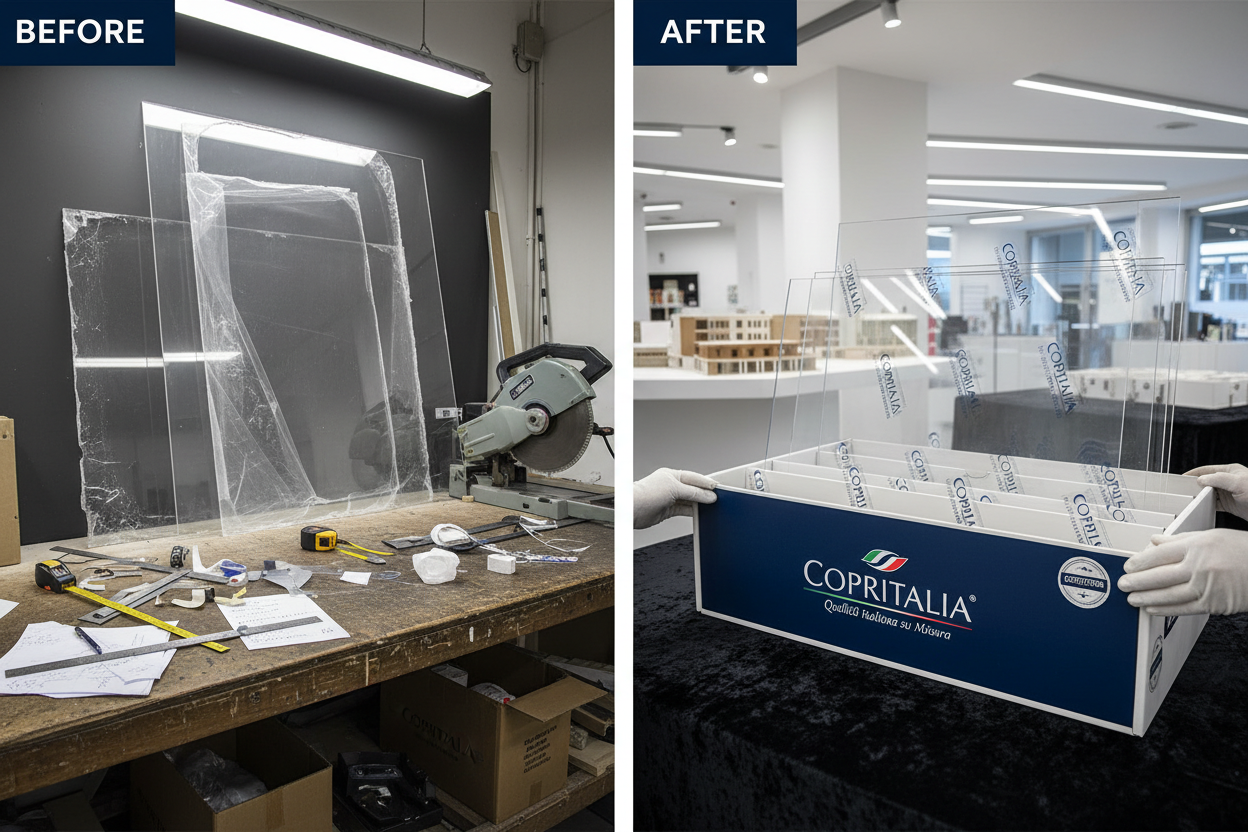 Lastre tagliate su misura