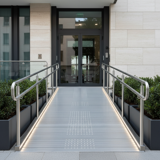 Rampa disabili alluminio