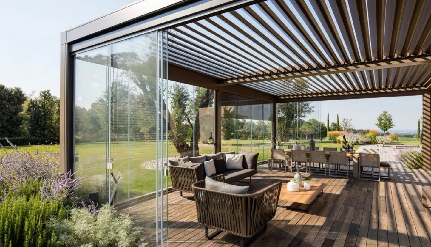 Pergole Bioclimatiche Langhe Roero | Coperture Design Cantine Ville Alba