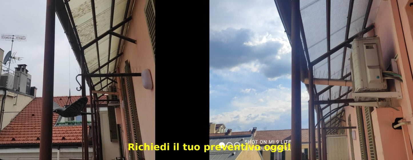 Sostituzione Lastre per Tettoie Danneggiate – Policarbonato, Plexiglass, Lamiere