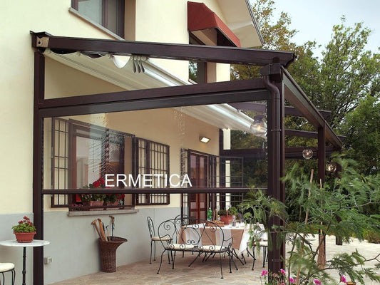 Chiusure Laterali Pergole | Vetrate Tende PVC Zip Su Misura Italia