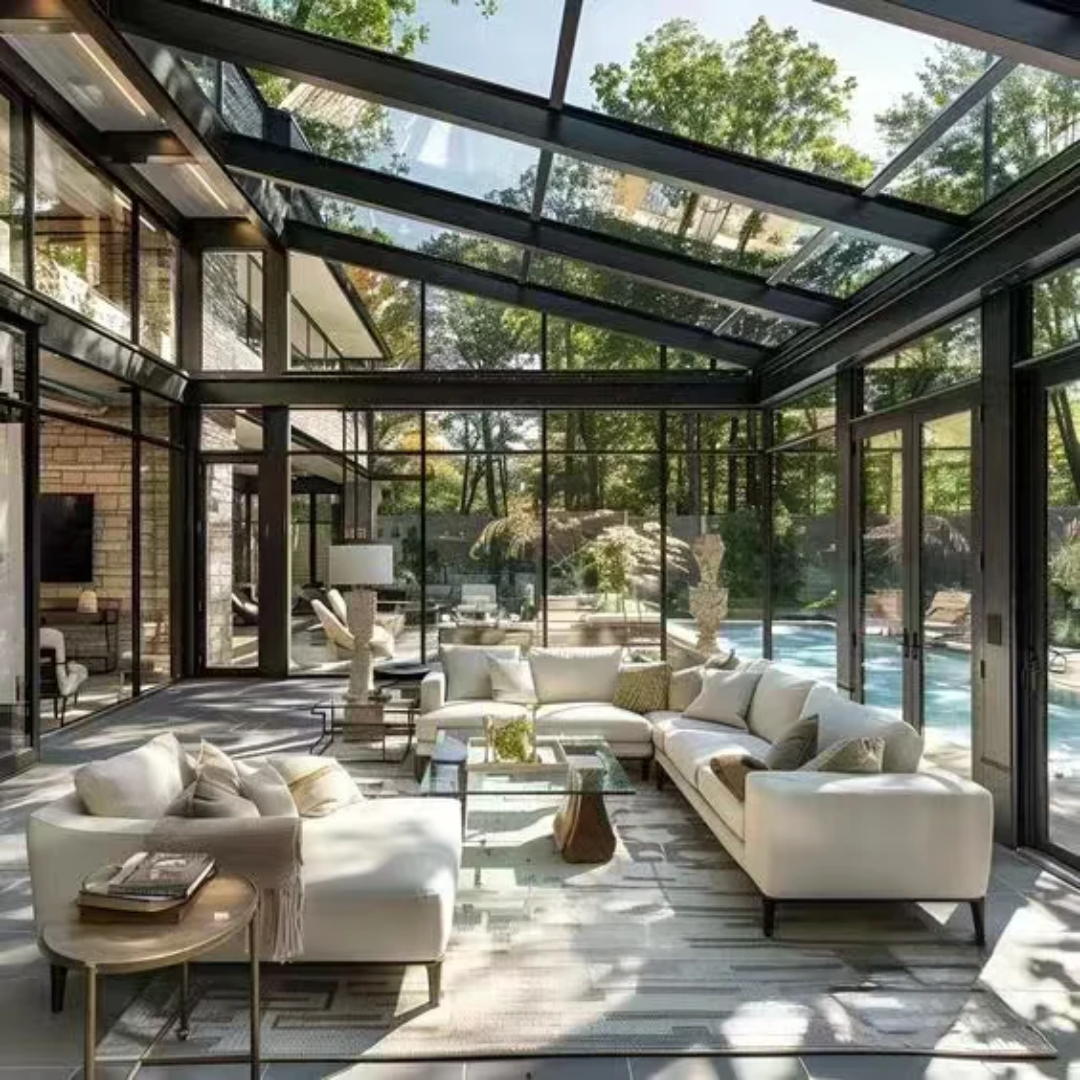 Pergola/Veranda Vetrata Su Misura (Giardino d'Inverno). Extra Sconto 30%.